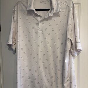 Walter Hagen White Golf Polo Shirt